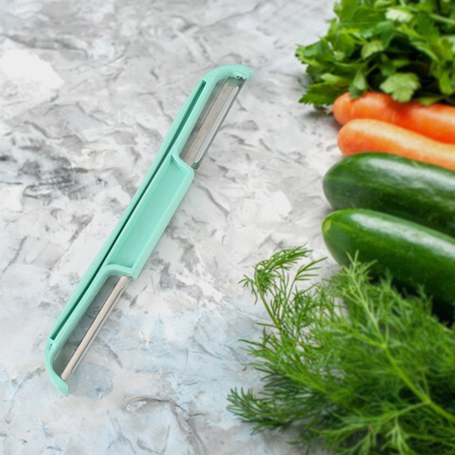 Double Side Potato Peeler Stainless Steel Peeler Cutter (1 Pc) Double Side Potato Peeler Stainless Steel Peeler Cutter (1 Pc)